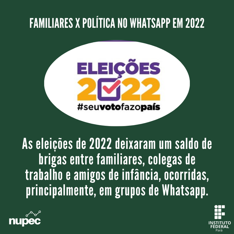 Relações familiares e política em grupos de WhatsApp nas eleições de ...